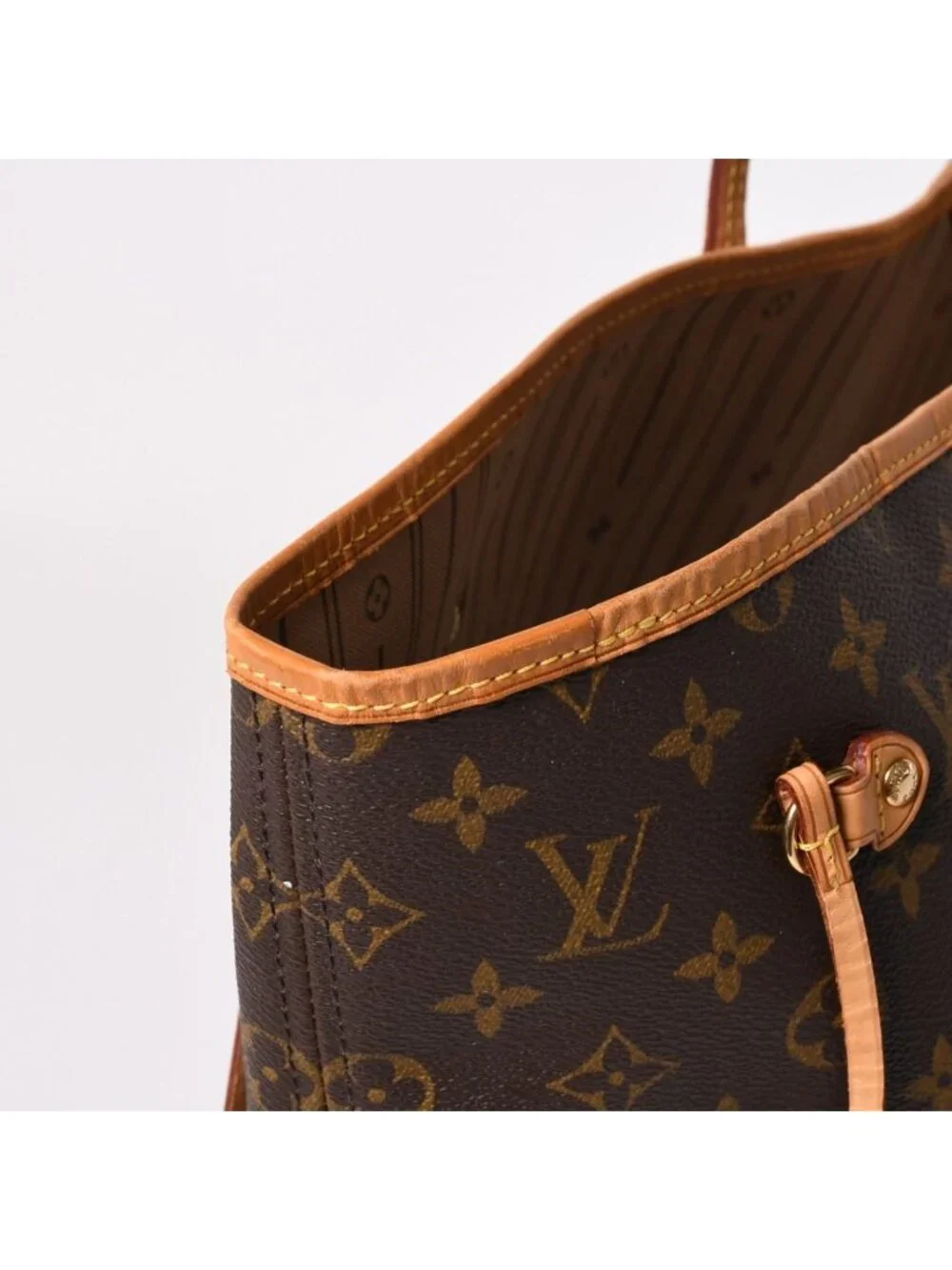 Louis Vuitton Neverfull GM Tote Bag Monogram Canvas Brown